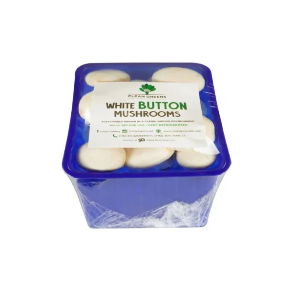 Clean Greens - White Button Mushroom Local (250g)